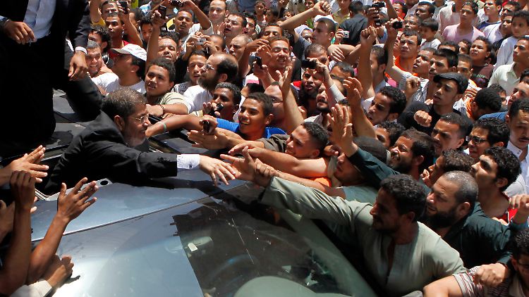 Setzt die Volksvertretung wieder ein: Präsident Mohammed Mursi.