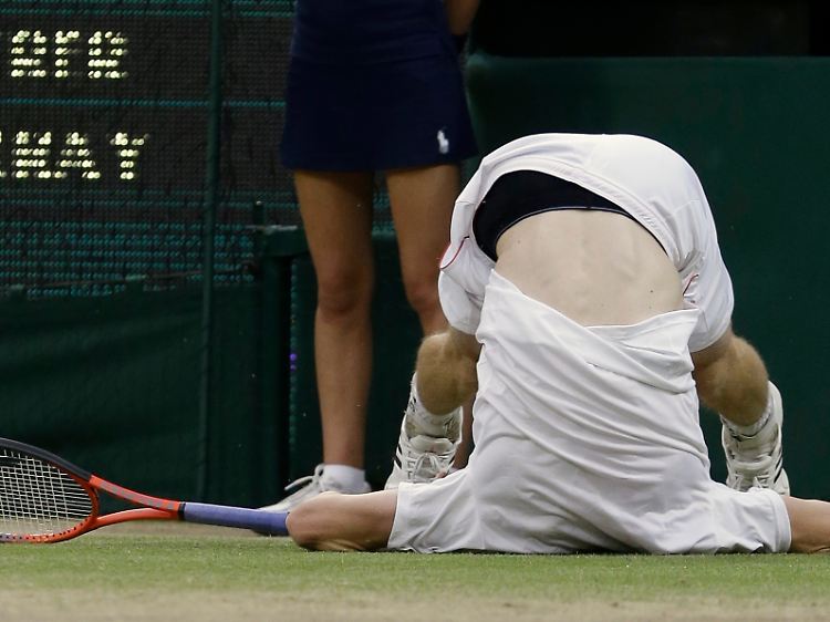 Andy Murray muss sich geschlagen geben.