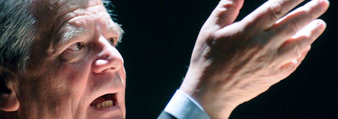 Spricht gern ein gewichtiges Wörtchen mit im politischen Tagesgeschäft: Bundespräsident Gauck.