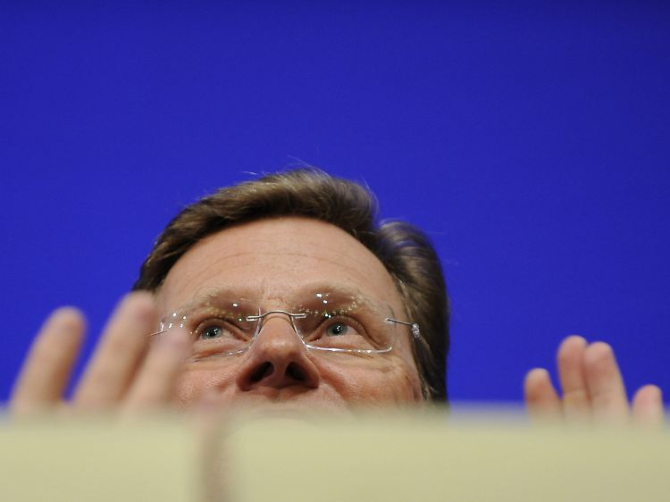 Westerwelle meldet sich als Parteivorsitzender zurück. Sein Ton gefällt der Presse nicht.