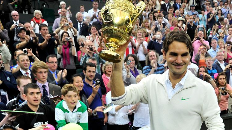"Ich habe immer an mich geglaubt": Roger Federer.