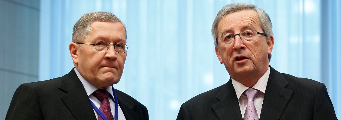 Sie machen's noch einmal: Rettungsschirm-Chef Klaus Regling (links) und Eurogruppenchef Jean-Claude Juncker.
