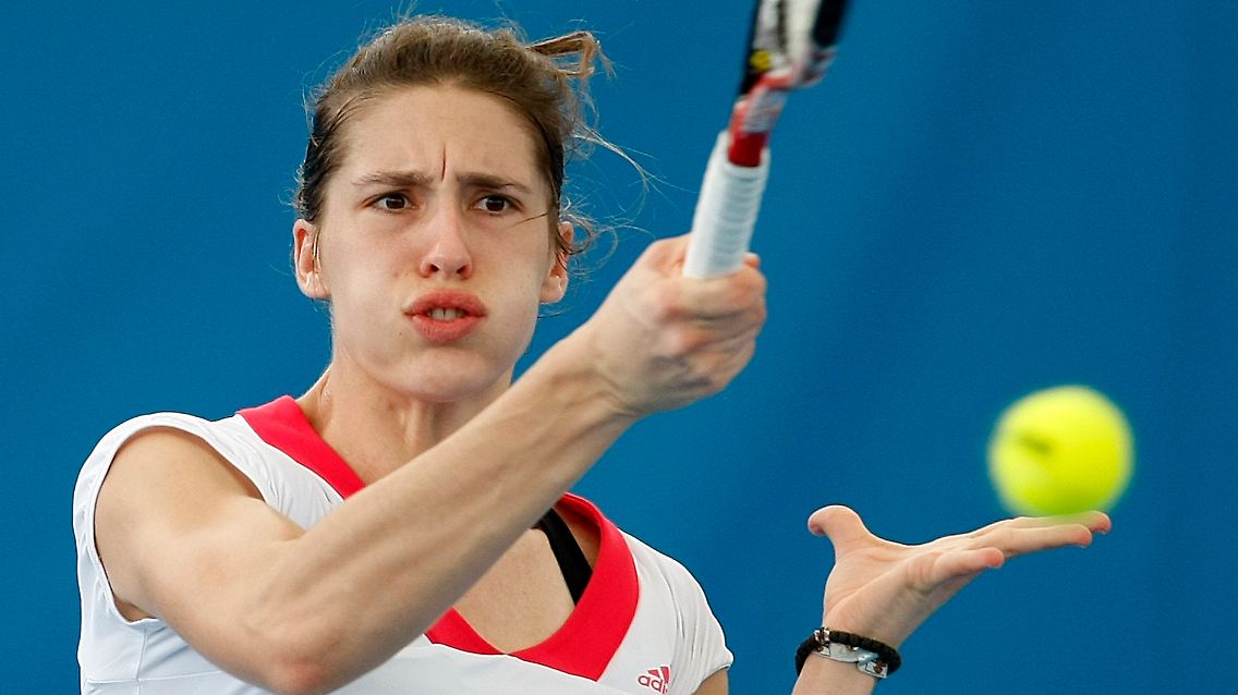 Nun gegen Kim Clijsters: Andrea Petkovic.