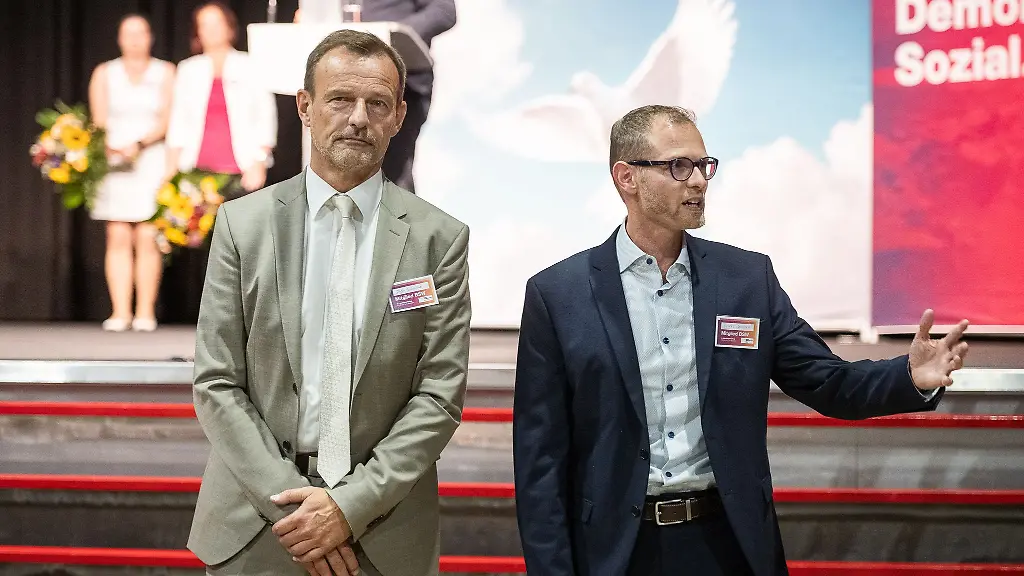 Die-kuenftige-Doppelspitze-des-BSW-Sachsen-Joerg-Scheibe-und-Ronny-Kupke