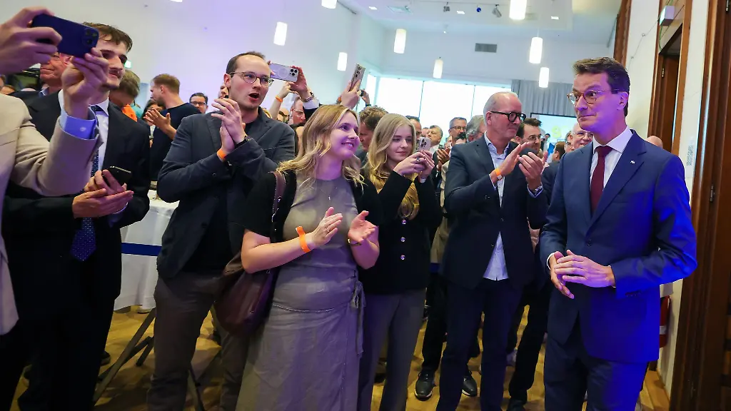 Fuer-Hendrik-Wuest-ist-klar-Wenn-es-in-Stichwahlen-gegen-die-AfD-geht-unterstuetzt-seine-CDU-andere-demokratische-Parteien-wie-die-SPD