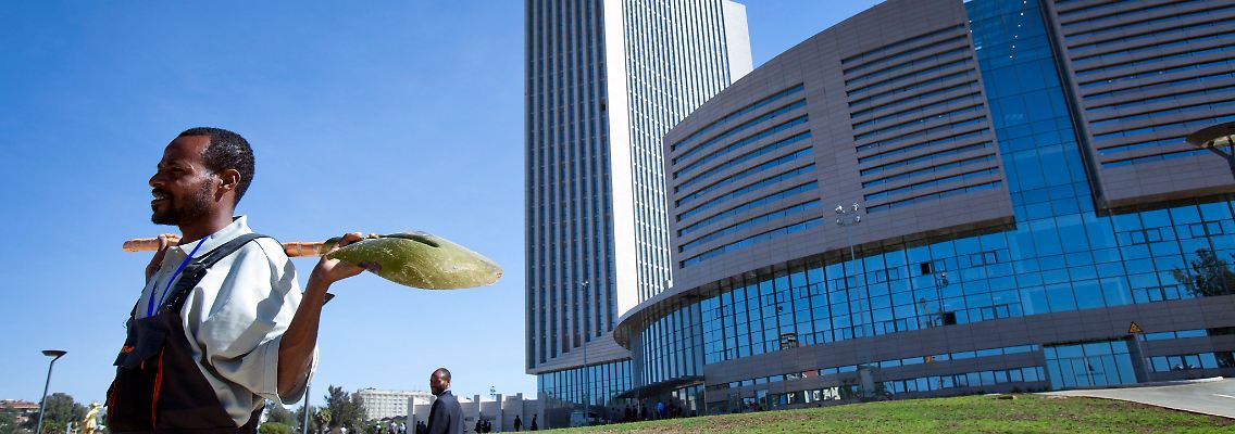 Das neue Hauptquartier der Afrikanischen Union in Addis Abeba ist eine Ansage.