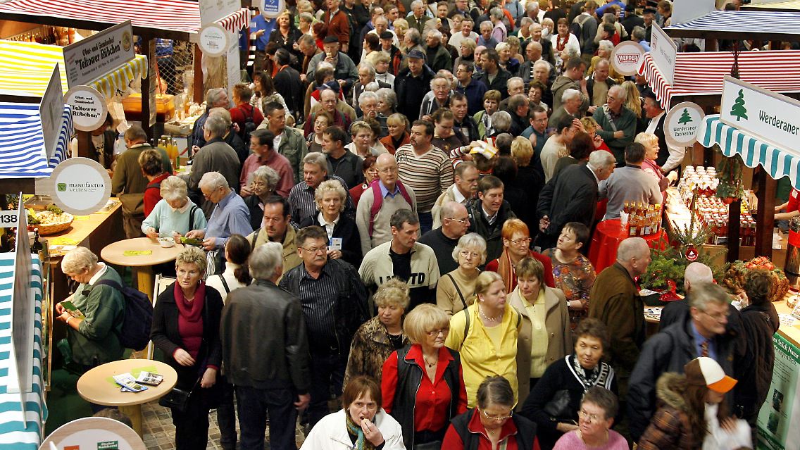 Gut für die Händler, nervig für manchen Besucher: Es ist voll.
