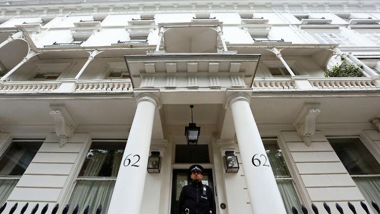 Das Londoner Haus von Milliardärin Eva Rausing. 