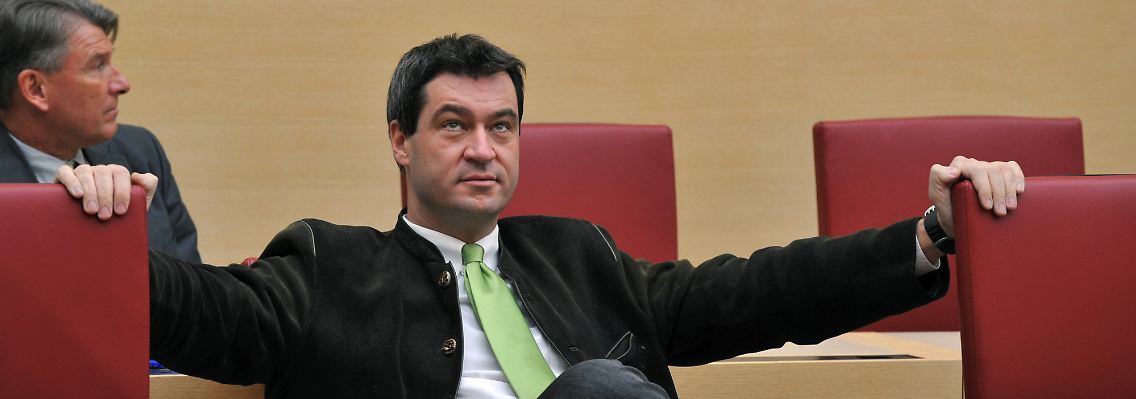 "Machiavellist im Hintergrund": Noch ist Söders Zeit nicht gekommen.