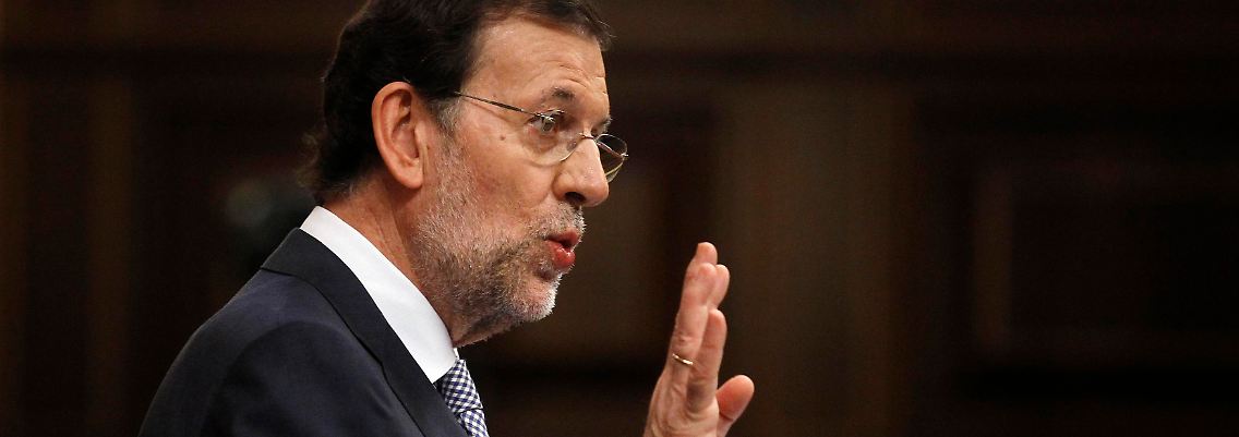 Mariano Rajoy lässt sich nicht in die Karten gucken.
