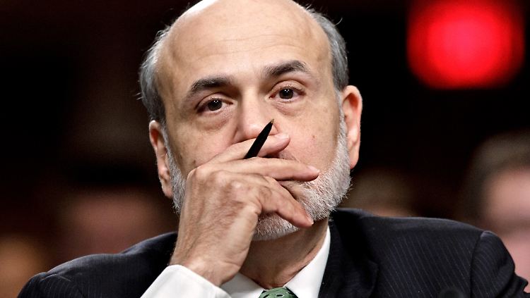 Fed-Chef Ben Bernanke bei einer Anhörung vor dem US-Kongress.