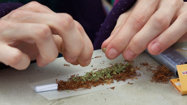 Nichts für Kinder und Deutsche: ein Joint aus den Niederlanden.