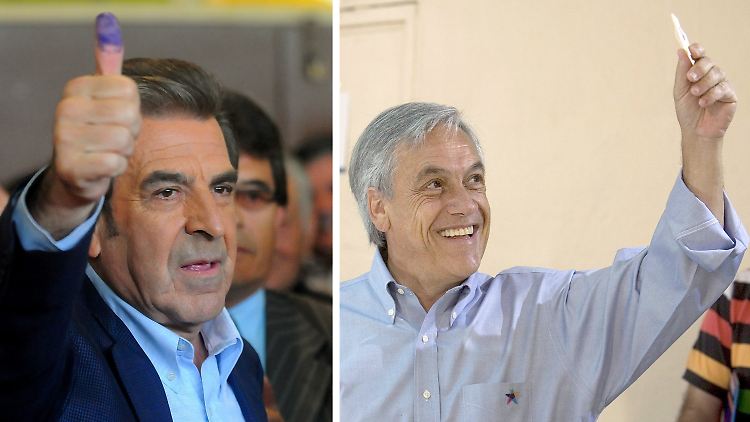 Sebastián Piñera (rechts) und Eduardo Frei: Wer wird Chile in den kommenden Jahre regieren?