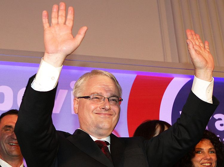 Ivo Josipovic gilt als unbestechlich, aber auch uncharismatisch, ...