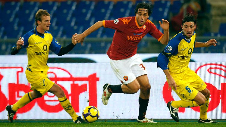 Luca Toni bestach gegen Chievo Verona durch unermüdlichen Einsatz.