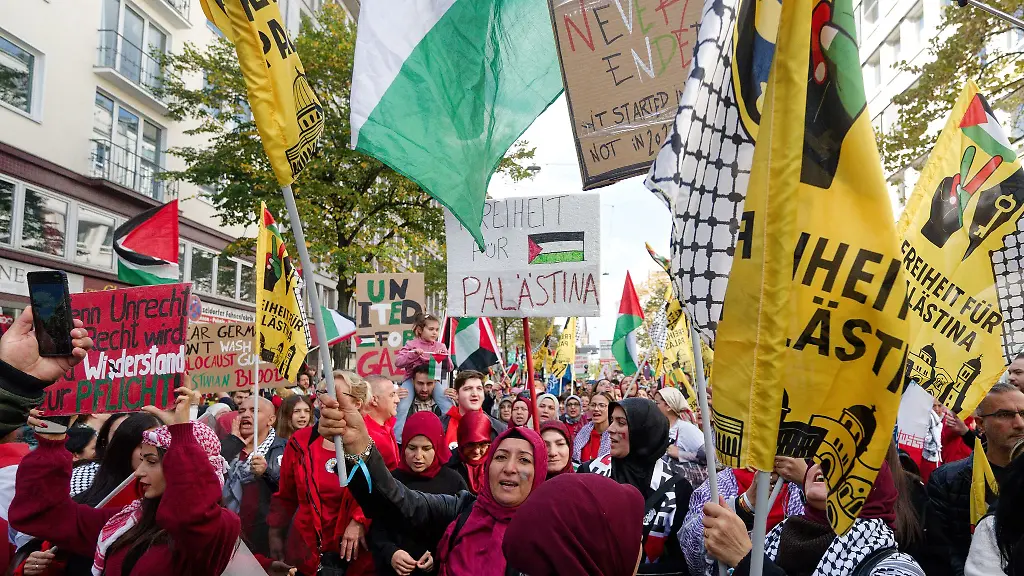 Die-Demonstranten-wollen-auf-die-Situation-der-Palaestinenser-aufmerksam-machen