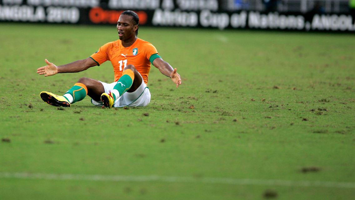 Stürmerstar Didier Drogba konnte sich nicht wie erwartet in Szene setzen.