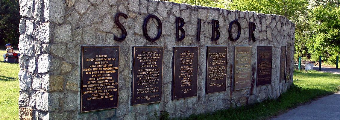 Mahnmal am ehemaligen Vernichtungslager Sobibor.