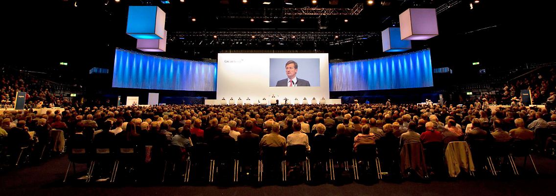 Bankchef Brady W. Dougan, hier bei der Hauptversammlung Ende April.