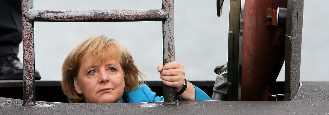 Bisher war Merkel in der Debatte abgetaucht.