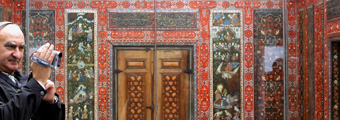 Das Aleppo-Zimmer ist etwa 400 Jahr alt.