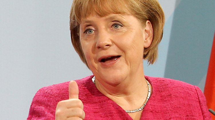 Bundeskanzlerin Merkel zeigt sich zuversichtlich, was die Kredite für Spanien anbelangt.