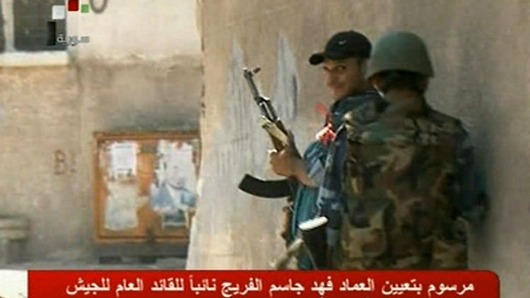 Dieses Bild der syrischen Nachrichtenagentur Sana soll Soldaten beim Kampf gegen Rebellen zeigen.