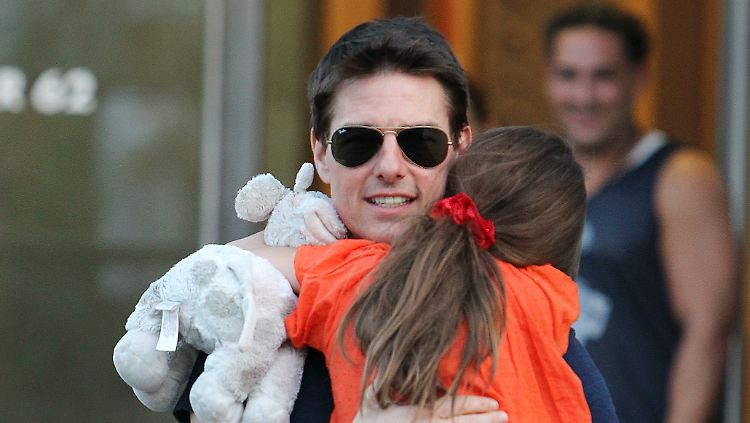 Tom Cruise mit Suri im Sommer 2012.
