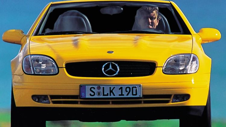Der Mercedes SLK wurde zum Überraschungserfolg.