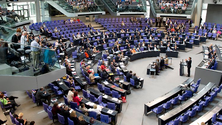 Der Deutsche Bundestag war trotz Sommerpause zu einer Sondersitzung zusammengetreten.