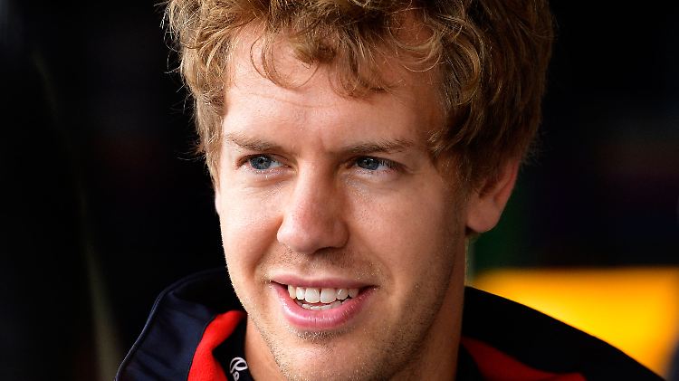 Langsam an: Sebastian Vettel.