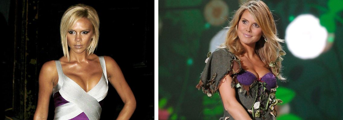 Victoria Beckham (l) und Heidi Klum (r) gehören zu Cocos Stammkundinnen.