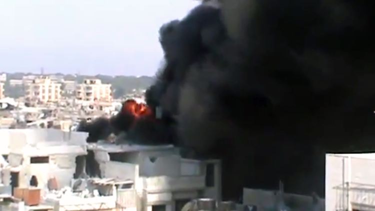 Homs steht noch immer unter Dauerbeschuss der syrischen Armee.