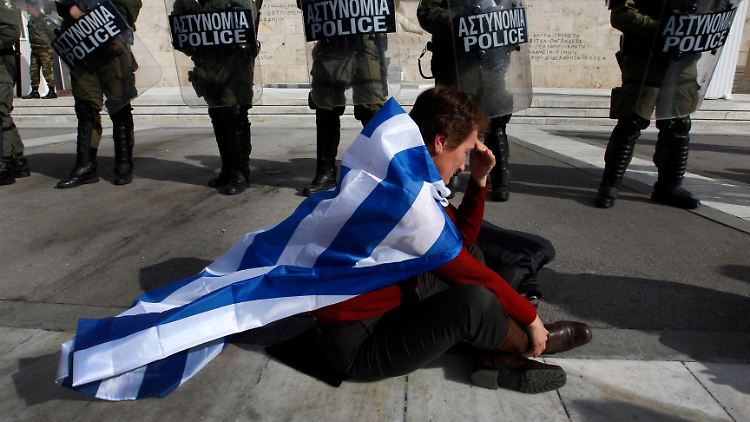 Bei einer griechischen Staatspleite würde das öffentliche Leben in großen Teilen zum Erliegen kommen