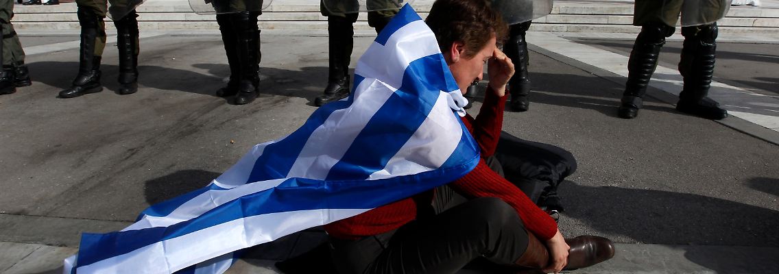Bei einer griechischen Staatspleite würde das öffentliche Leben in großen Teilen zum Erliegen kommen