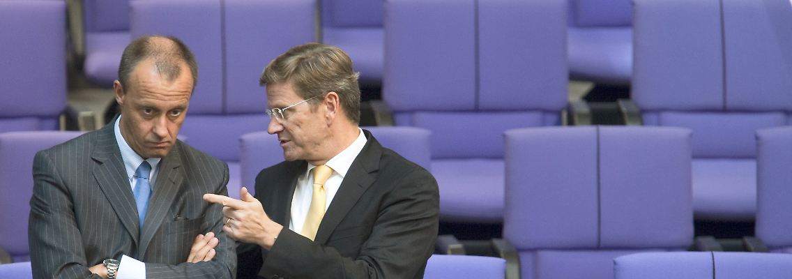 Konservativ? Wirtschaftsliberal? Friedrich Merz (l.) erhielt viele Etiketten.