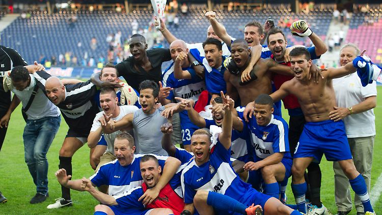 Helden aus Luxemburg: Die Spieler von F91 Düdelingen können weiter von der Champions League träumen.