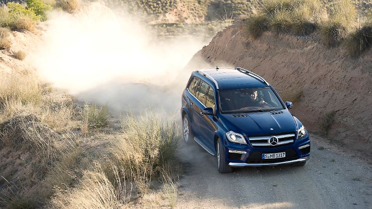 Wirbelt mächtig Staub auf: die zweite Generation des Mercedes GL.