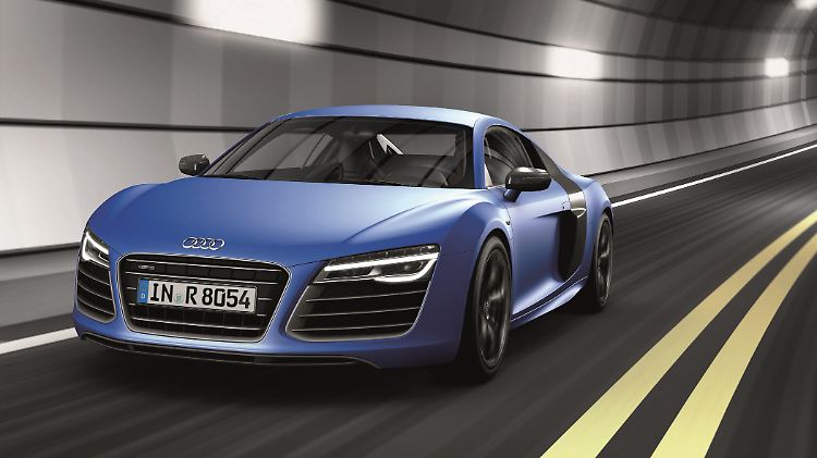 Die neue Top-Version des Aud R8 kommt auf 550 PS.