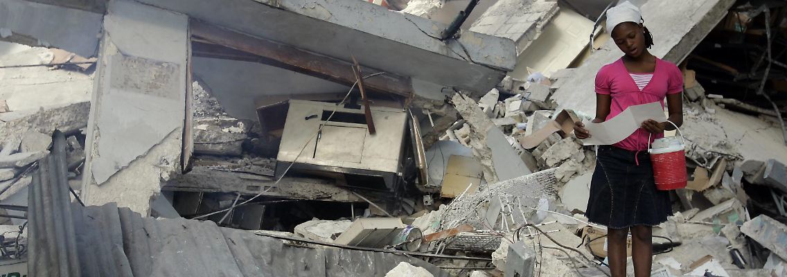 Die Not und die Hilfsbedürftigkeit in Haiti sind groß.