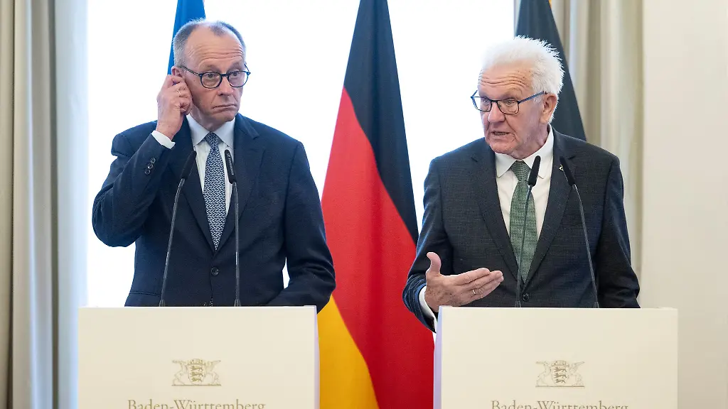 Merz-und-Kretschmann-tauschten-sich-ueber-Wirtschaft-und-Forschung
