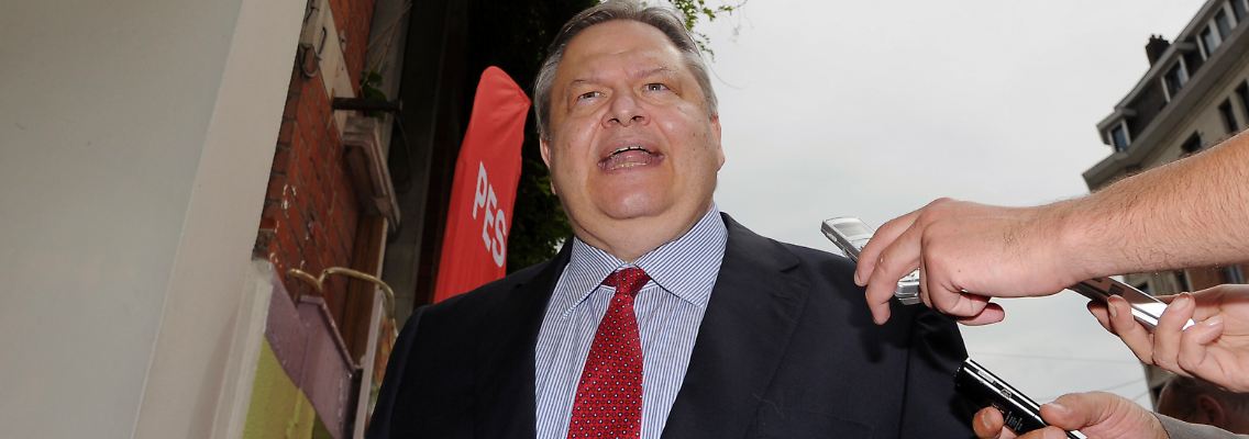 Wut im Bauch: Evangelos Venizelos.