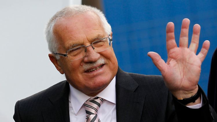 Der tschechische Präsident Václav Klaus ist als Europaskeptiker bekannt.