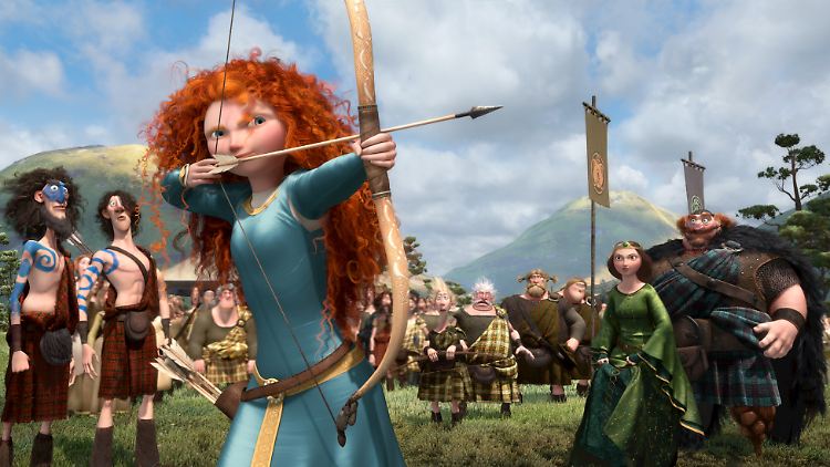 Komm doch mal rüber, Mann, und setz' dich zu ihr hin: Merida - Legende der Highlands.