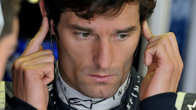 Schneller als sein Teamkollege: Mark Webber.
