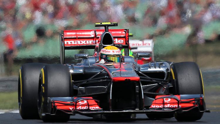 Startet von Platz eins: Lewis Hamilton.