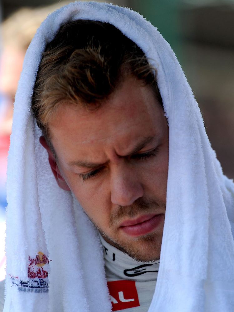 Platz drei in der Gesamtwertung: Sebastian Vettel.