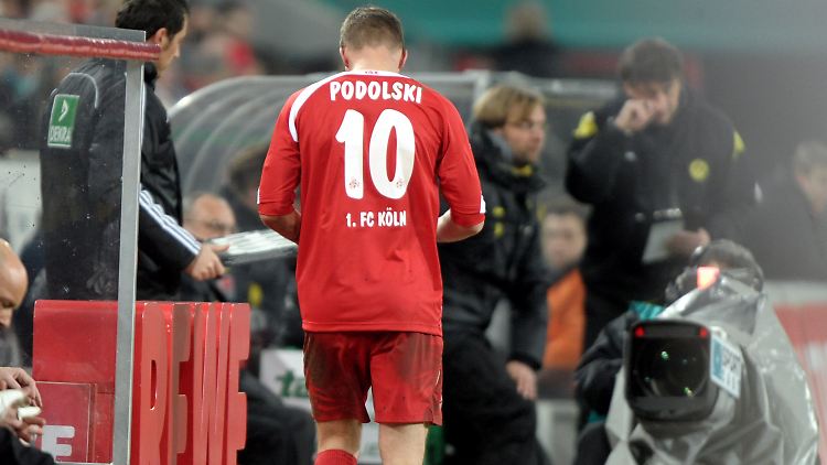Sein Abgang war "kein Frust über die Auswechslung", betont Podolski.