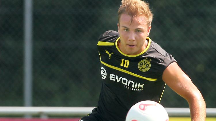 Italienische Reize: Mario Götze soll auf dem Wunschzettel von Inter Mailand stehen. Er wird ein Wunsch bleiben.