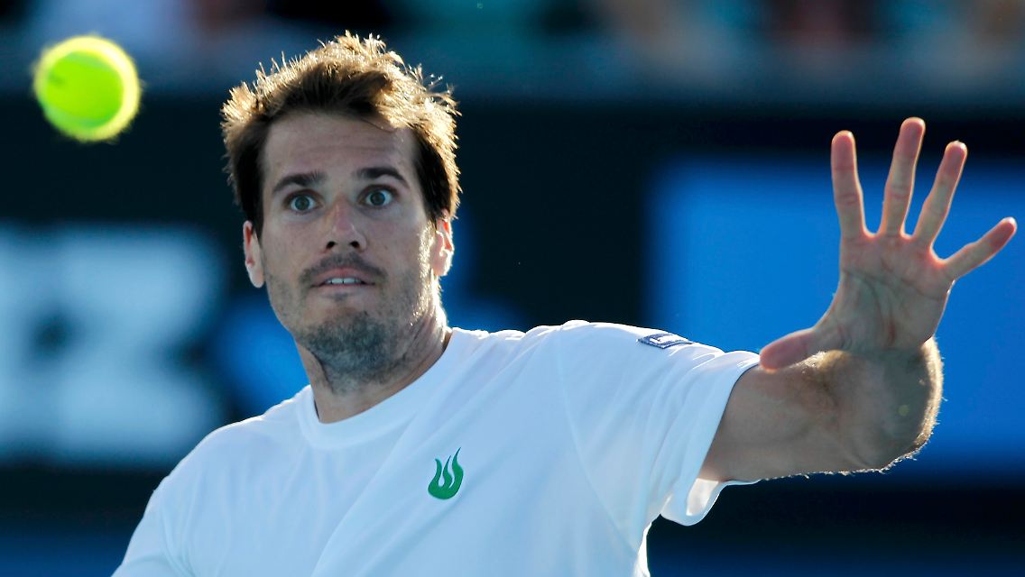 Tommy Haas brauchte gegen Simon Greul ein wenig Anlauf.